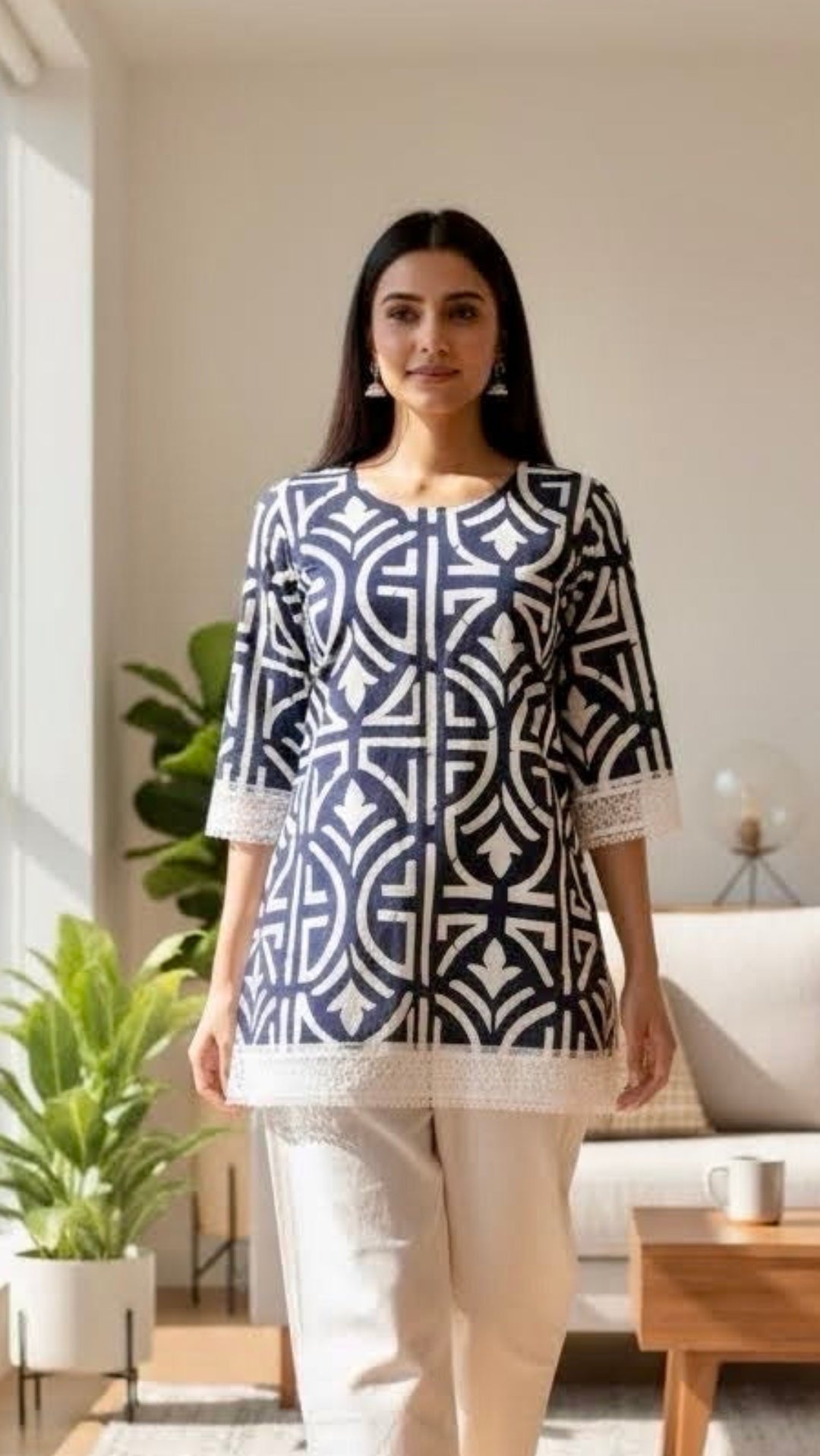 Neerja β Mosaic Mirage Top