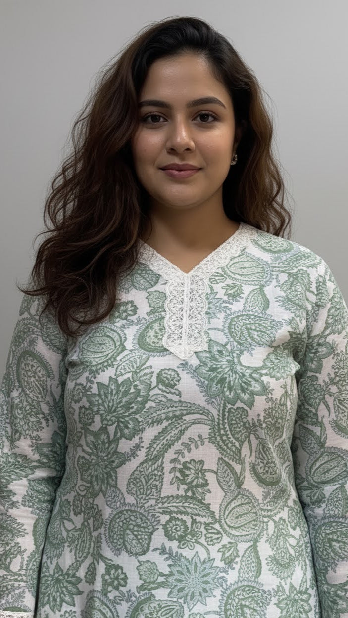 Avani – Mint Bloom Top