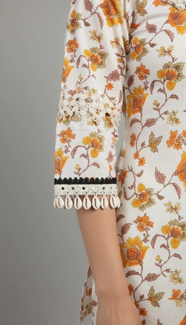 Ketki - Marigold Bloom Top